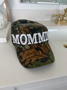 Mommy Camouflage Cap - Green/Brown